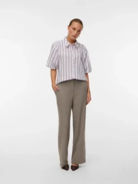 Pantaloni a vita alta Vmbestie