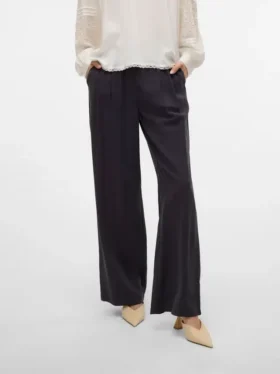 Pantaloni a vita alta Vmcarmen