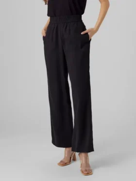Pantaloni a vita alta Vmcarmen