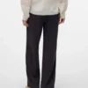 Pantaloni a vita alta Vmcarmen