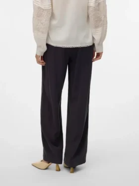 Pantaloni a vita alta Vmcarmen