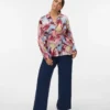 Pantaloni a vita alta Vmcbecky