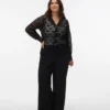 Pantaloni a vita alta Vmcdallas