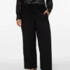 Pantaloni a vita alta Vmcdallas