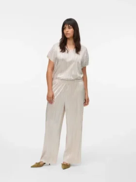Pantaloni a vita alta Vmcduvi