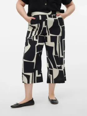 Pantaloni a vita alta Vmceasy