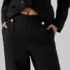 Pantaloni a vita alta Vmcelina