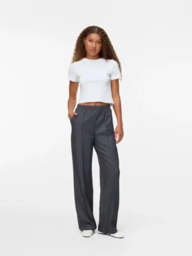 Pantaloni a vita alta Vmcleo