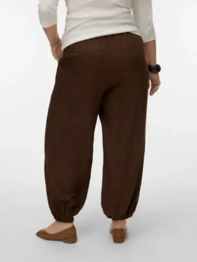 Pantaloni a vita alta Vmclifina