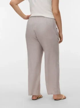 Pantaloni a vita alta Vmclinn