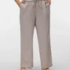 Pantaloni a vita alta Vmclinn