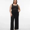 Pantaloni a vita alta Vmcliva