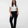 Pantaloni a vita alta Vmcsiga