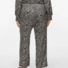 Pantaloni a vita alta Vmcvina