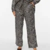 Pantaloni a vita alta Vmcvina