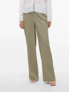 Pantaloni a vita alta Vmdinna
