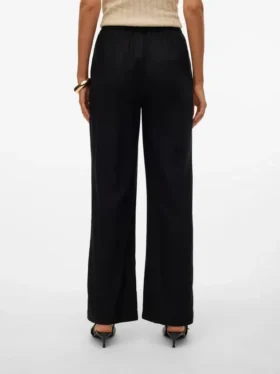 Pantaloni a vita alta Vmdinna