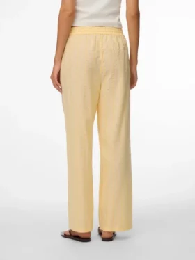 Pantaloni a vita alta Vmelena