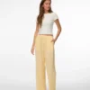 Pantaloni a vita alta Vmelena