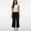 Pantaloni a vita alta Vmelma