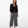 Pantaloni a vita alta Vmelma