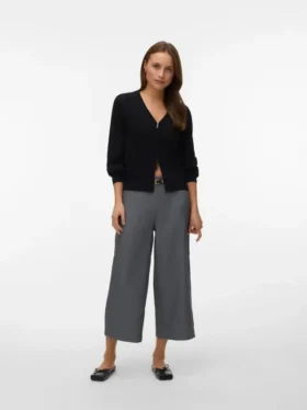 Pantaloni a vita alta Vmelma