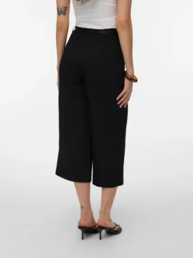 Pantaloni a vita alta Vmelma