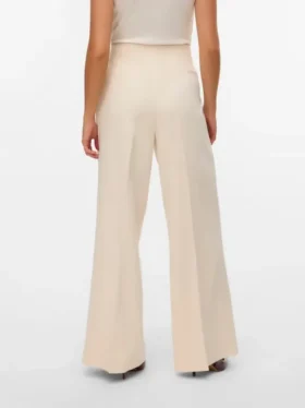 Pantaloni a vita alta Vmelma