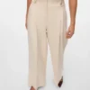 Pantaloni a vita alta Vmelma