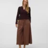 Pantaloni a vita alta Vmfriba