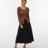 Pantaloni a vita alta Vmfriba