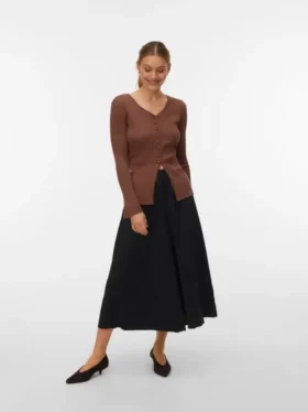 Pantaloni a vita alta Vmfriba