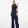 Pantaloni a vita alta Vmgiselle