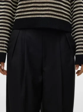 Pantaloni a vita alta Vmhailey