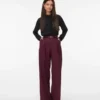 Pantaloni a vita alta Vmhailey