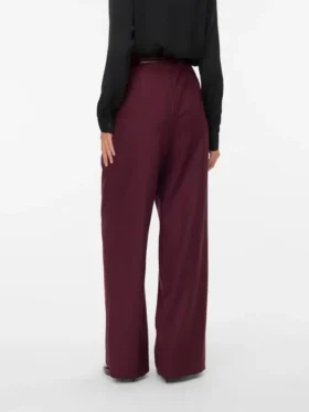 Pantaloni a vita alta Vmhailey