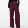 Pantaloni a vita alta Vmhailey