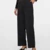 Pantaloni a vita alta Vmhenna