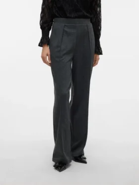 Pantaloni a vita alta Vmhenna