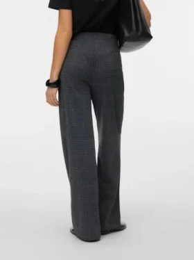 Pantaloni a vita alta Vmhenna