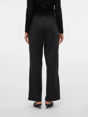 Pantaloni a vita alta Vmhenna