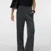 Pantaloni a vita alta Vmhenna