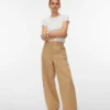 Pantaloni a vita alta Vmjose