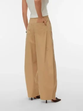 Pantaloni a vita alta Vmjose