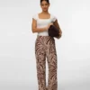 Pantaloni a vita alta Vmjosie