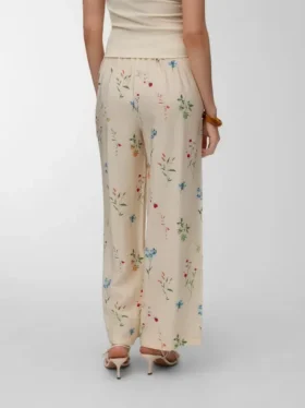 Pantaloni a vita alta Vmjosie