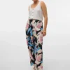 Pantaloni a vita alta Vmjosie