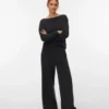 Pantaloni a vita alta Vmjulia