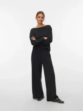 Pantaloni a vita alta Vmjulia