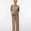 Pantaloni a vita alta Vmjulia